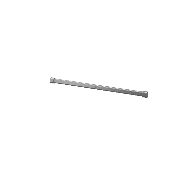 Bara Suspendata, gri, otel, 71.3 cm  GoodHome Atomia