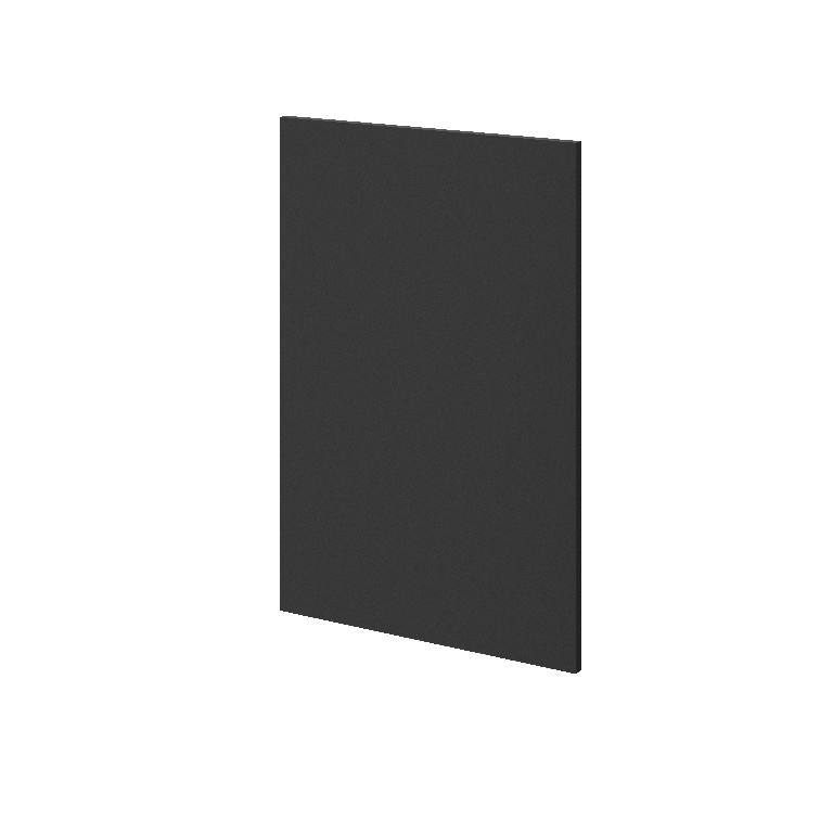 Front dresing, gri, mat, 37.5x75 cm  GoodHome Atomia