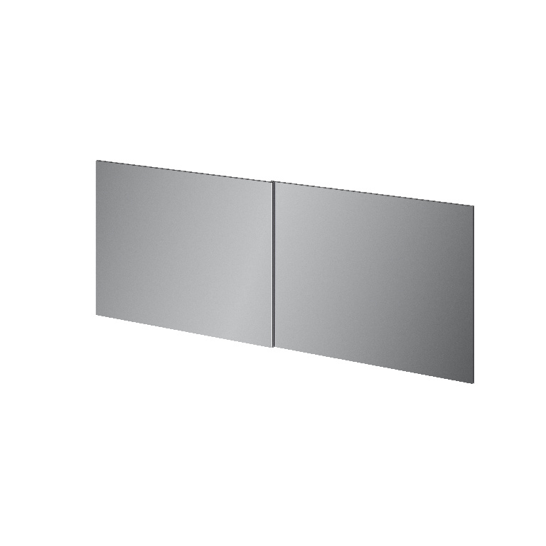 Usa Culisanta, cu oglinda, argintiu, 150 cm  GoodHome Atomia