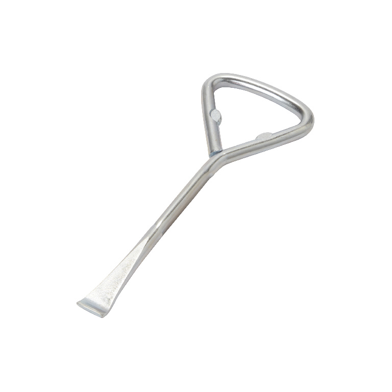Desfacator cutie vopsea, 11.6cm, metal, argintiu