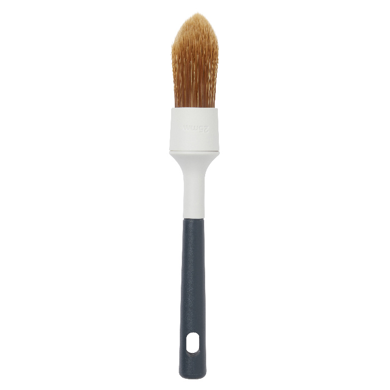 Pensula rotunda, neagra, 2.5 cm  GoodHome