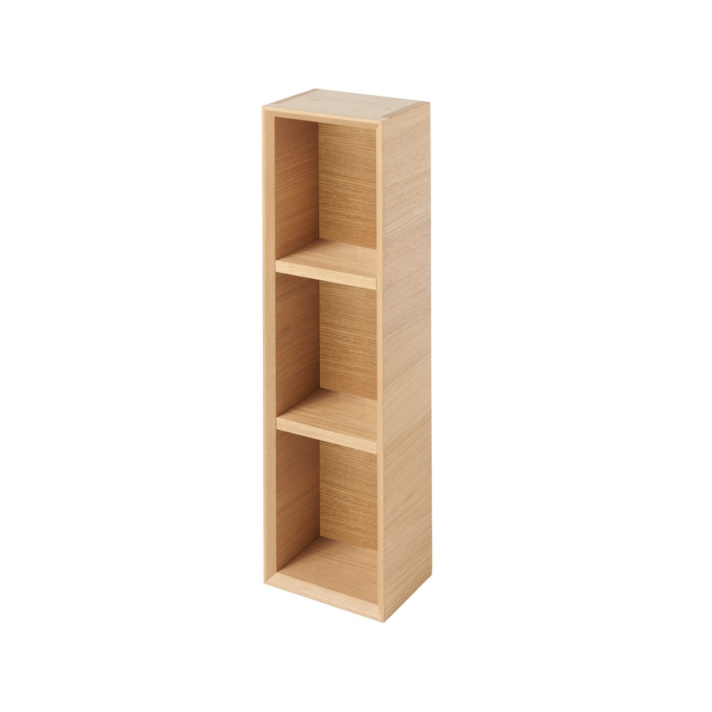 Dulap baie GoodHome Avela, suspendat, 20 x 15 x 70 cm, stejar