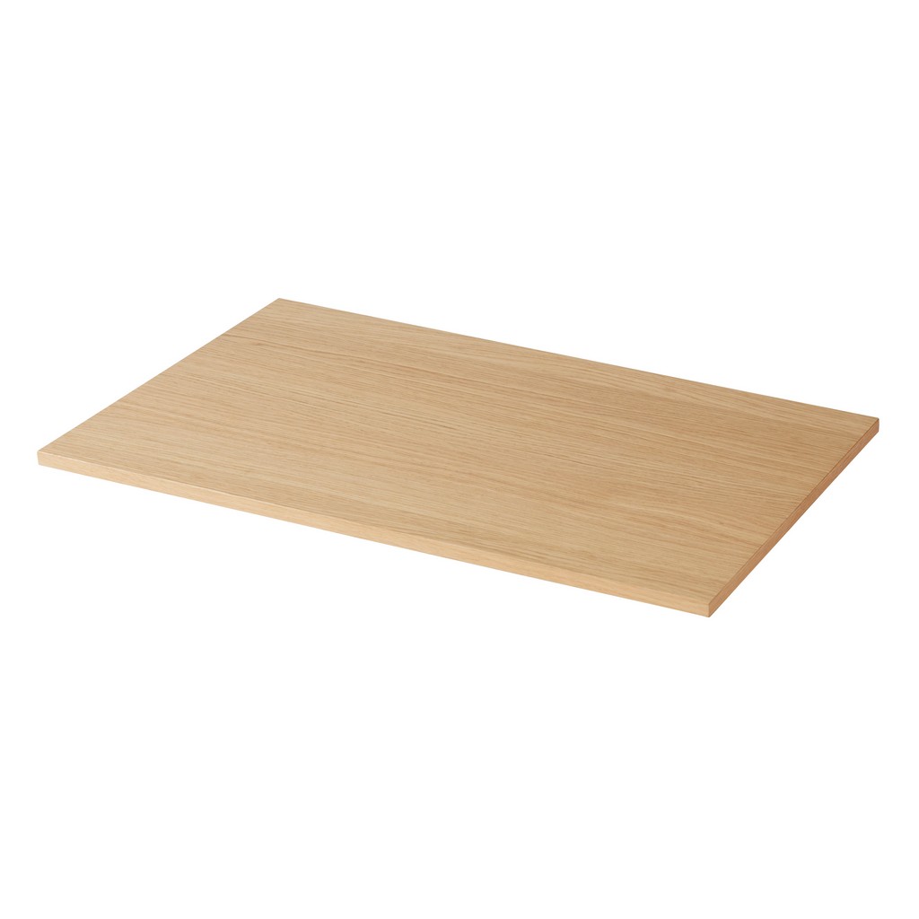 Blat baie GoodHome Avela, 80 x 45.1 x 1.8 cm, stejar