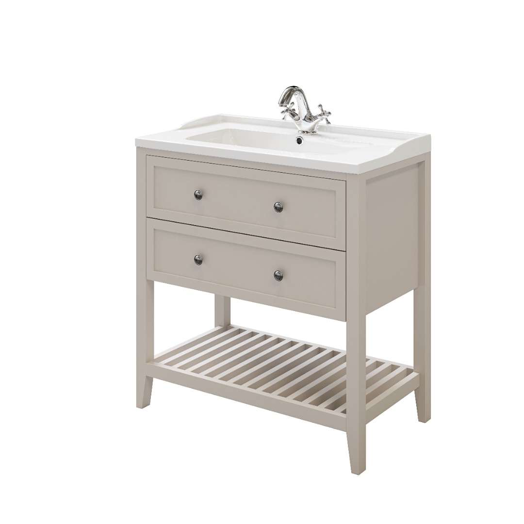 Masca lavoar GoodHome Perma, 80 x 45 x 80.6 cm, gri
