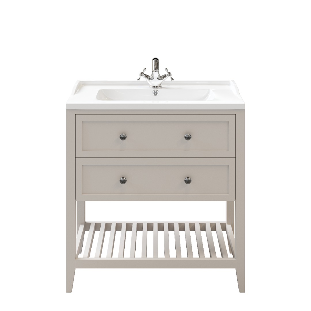 Masca lavoar GoodHome Perma, 80 x 45 x 80.6 cm, gri