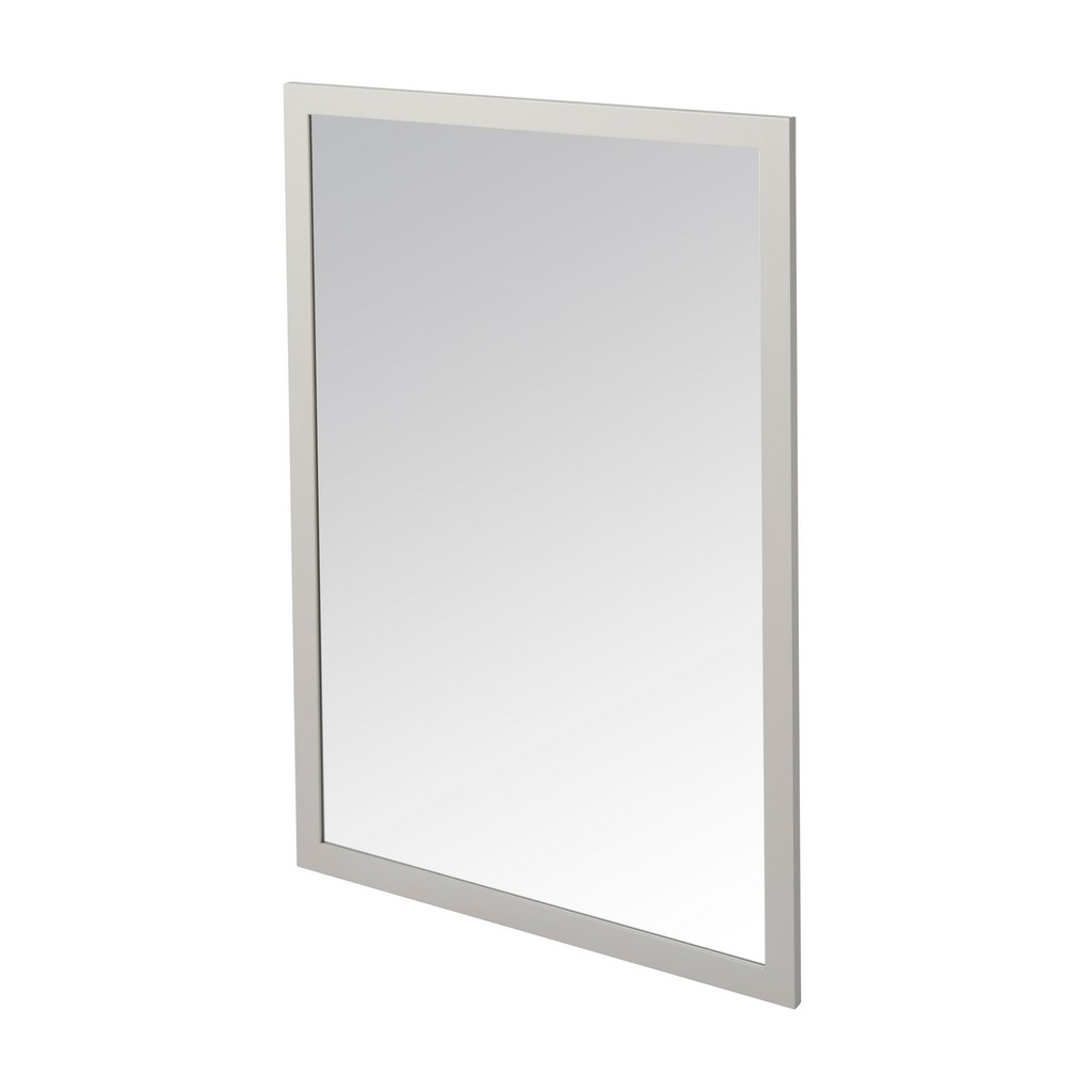 Oglinda baie GoodHome Perma, dreptunghiulara, 100 x 70 cm, gri