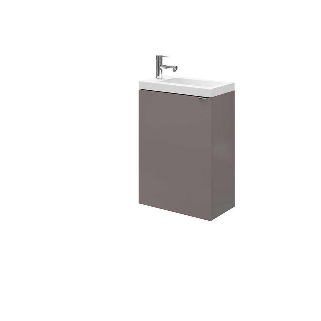 Masca lavoar GoodHome Imandra, suspendata, 44 x 23 x 55 cm, taupe