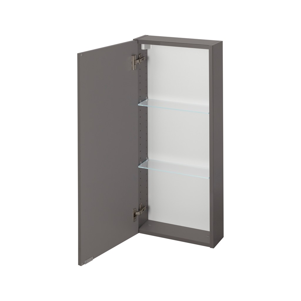 Dulap baie GoodHome Imandra, suspendat, 40 x 15 x 90 cm, taupe