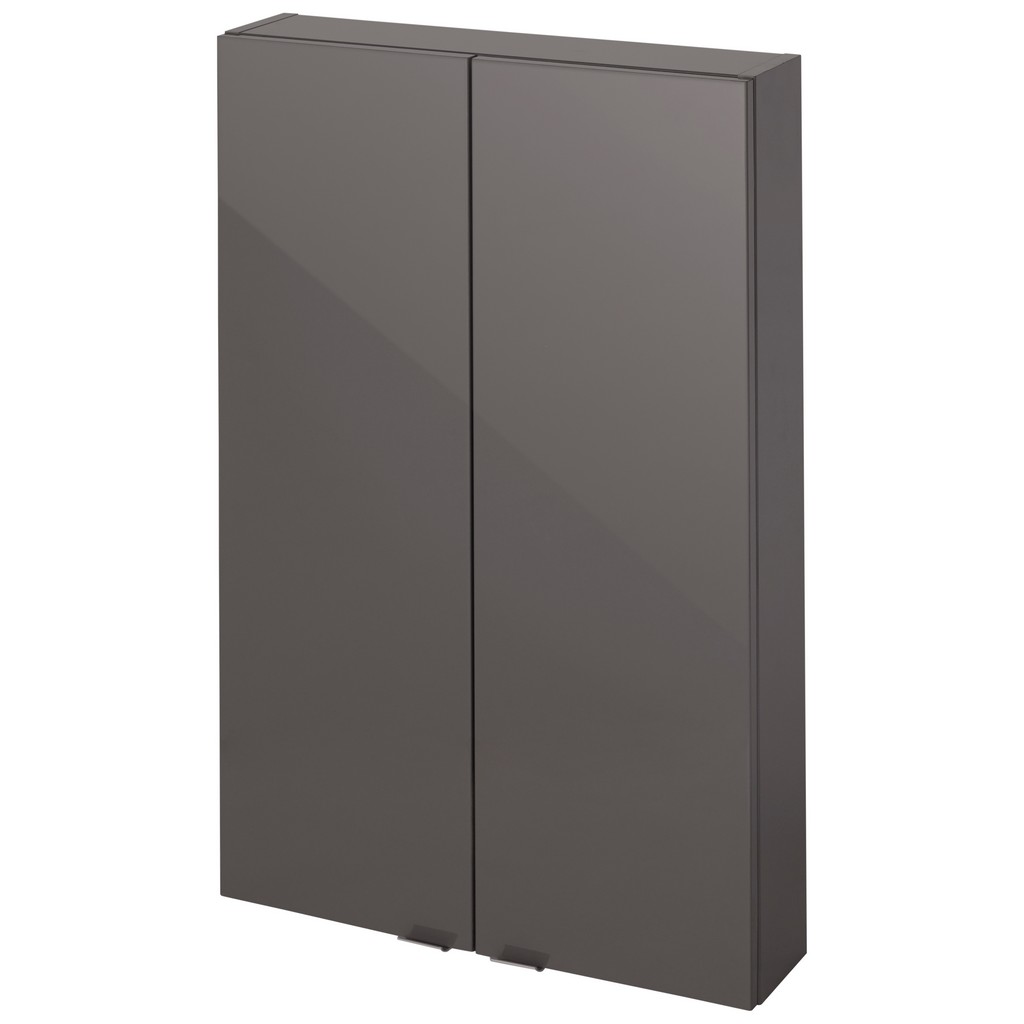 Dulap baie GoodHome Imandra, suspendat, 60 x 15 x 90 cm, taupe