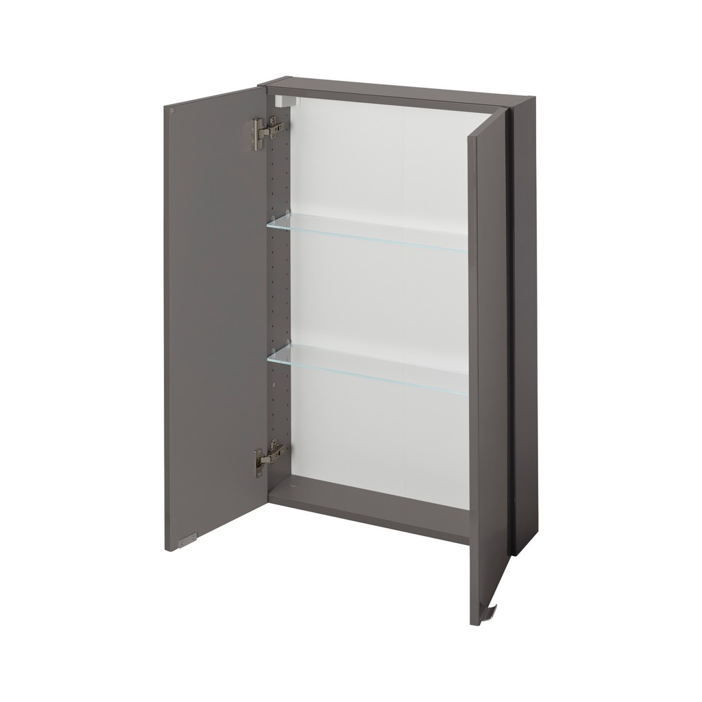 Dulap baie GoodHome Imandra, suspendat, 60 x 15 x 90 cm, taupe