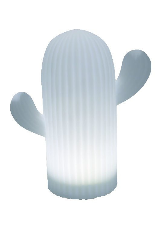 Lampa solara LED BLOOMA, 0.8 W, plastic, alb