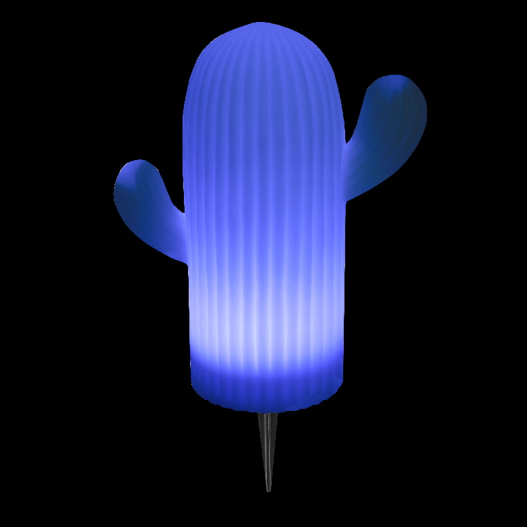 Lampa solara LED BLOOMA, 0.8 W, plastic, alb