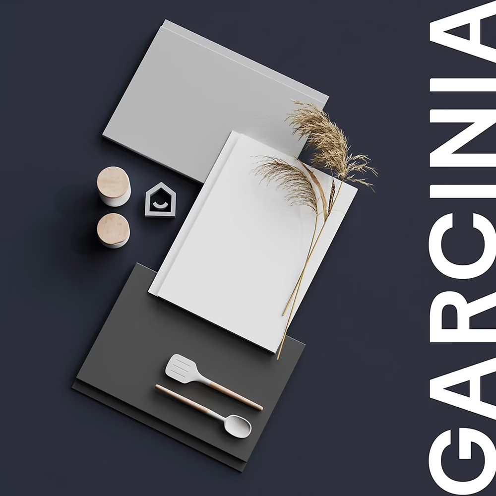 Front usa GOODHOME Garcinia, 44.7 x 57.1 cm, alb lucios