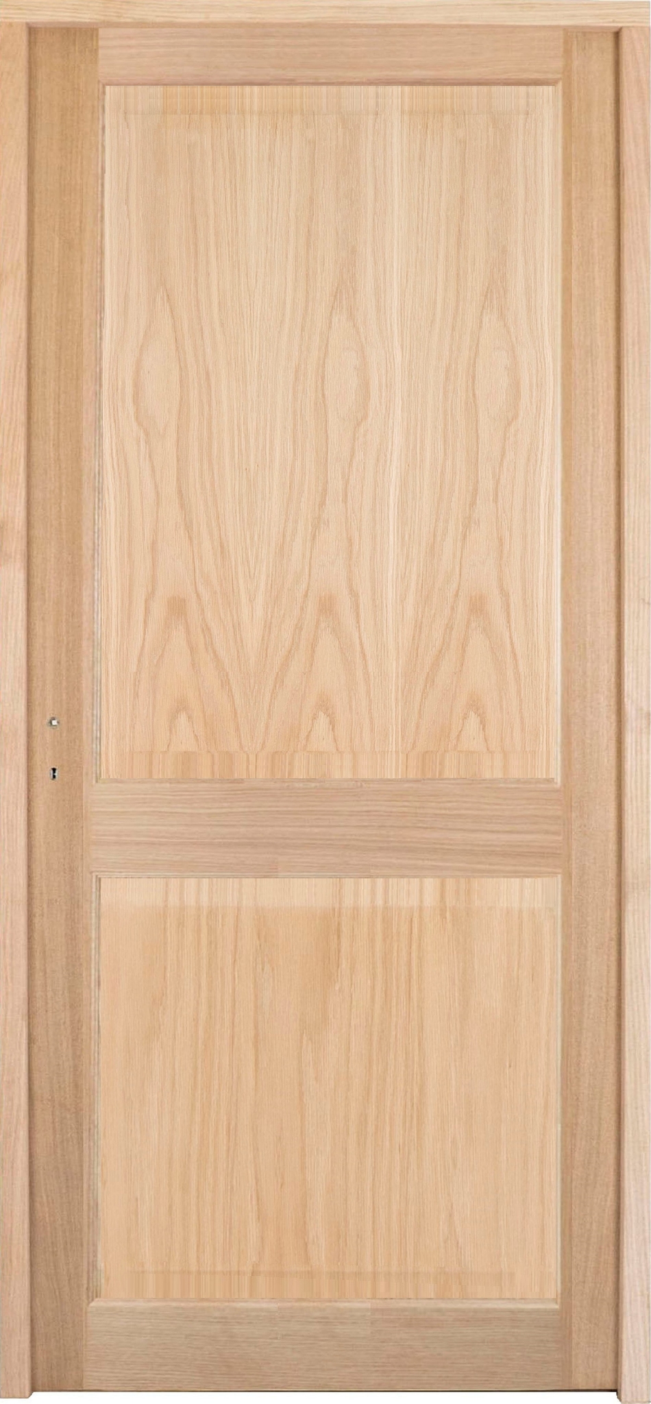 Usa interior GOODHOME Camargue, fara geam, dreapta, MDF, 68 x 203 cm, maro
