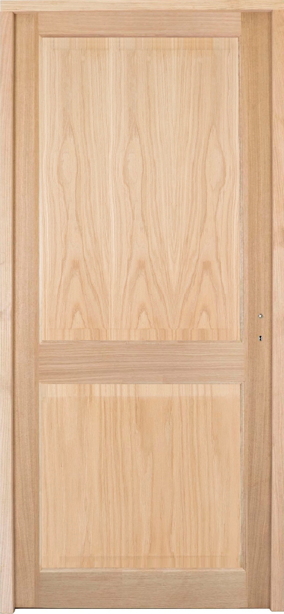 Usa interior GOODHOME Camargue, fara geam, stanga, MDF, 78 x 203 cm, maro