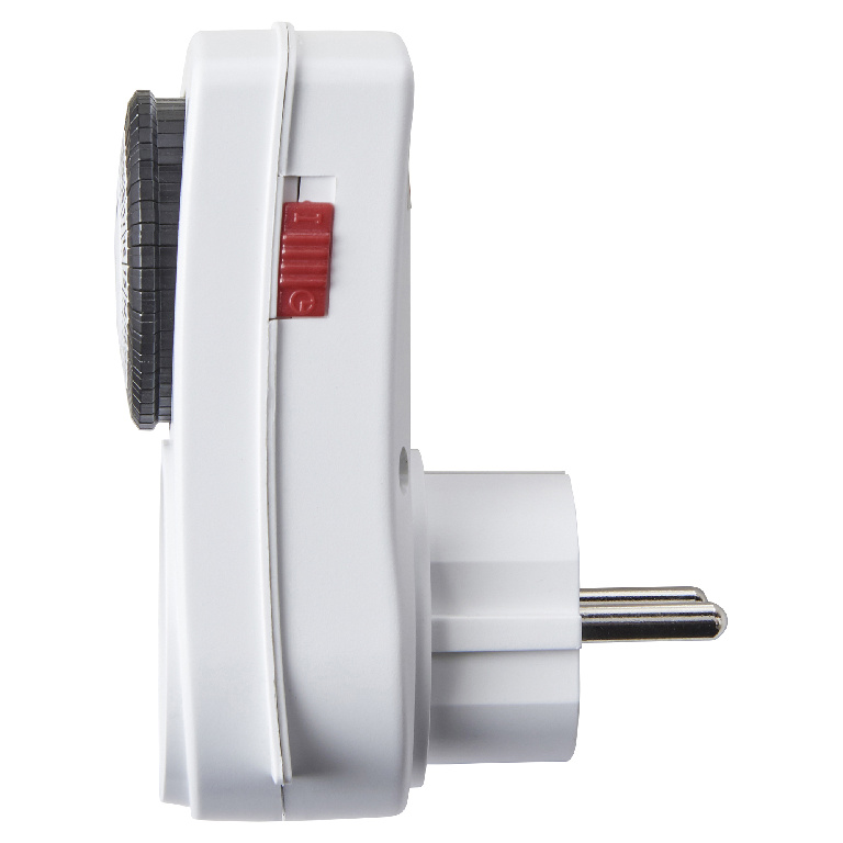 Priza Programabila Mecanica 24h 30 min, 16A, ABS, alb
