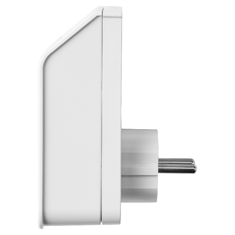 Priza programabila digitala, 3000W, 16A, policarbonat, alb