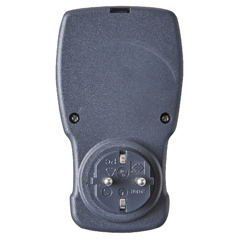 Priza programabila pentru exterior, 24h, 16A, IP44, ABS, negru
