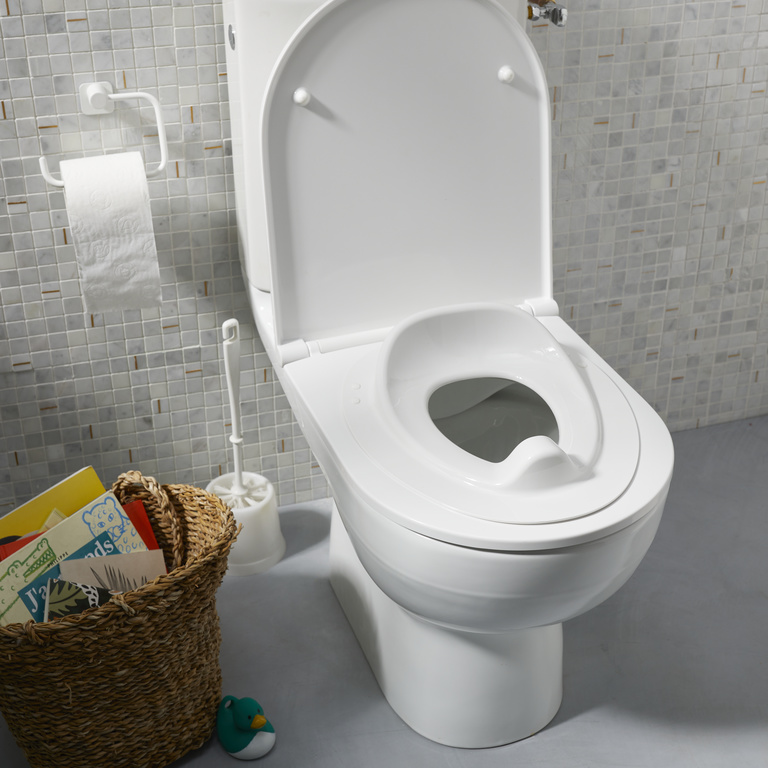Capac WC cu reductor GOODHOME Yalu, polipropilena, alb