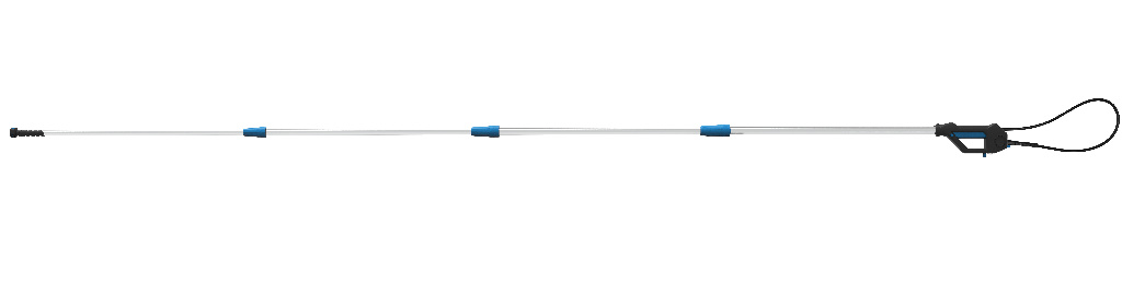 Lance telescopica pentru masini de spalat sub presiune Mac Allister, 180 bar, 4 m, aluminiu si plastic