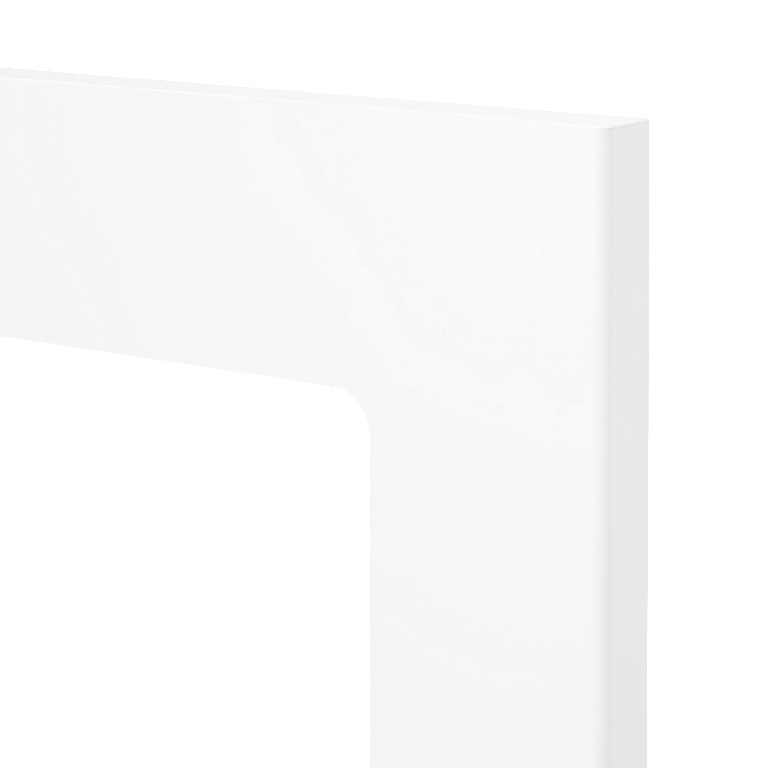 Front usa GOODHOME Balsamita, pal, 49.7 x 71.5 x 1.6 cm, alb mat