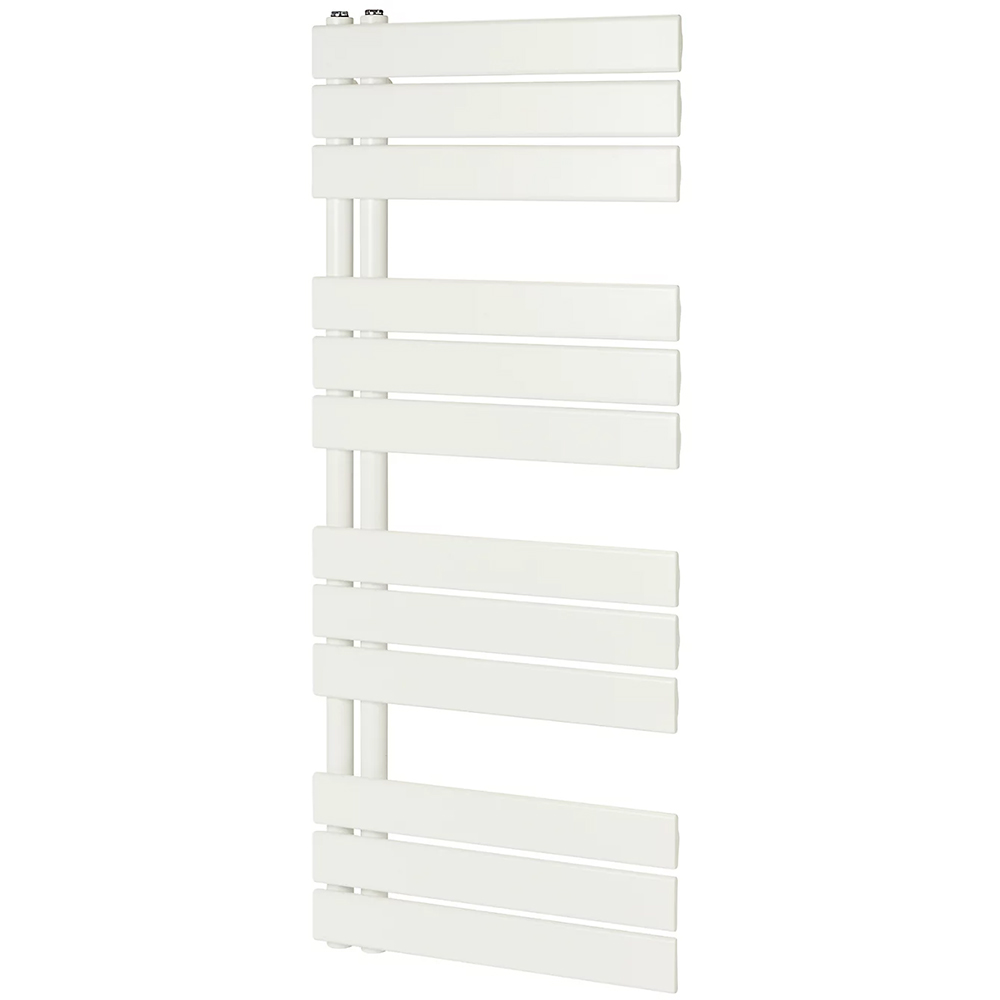 Calorifer baie portprosop GOODHOME Boxwood UC1200500W, otel, 500 x 1200 mm, alb
