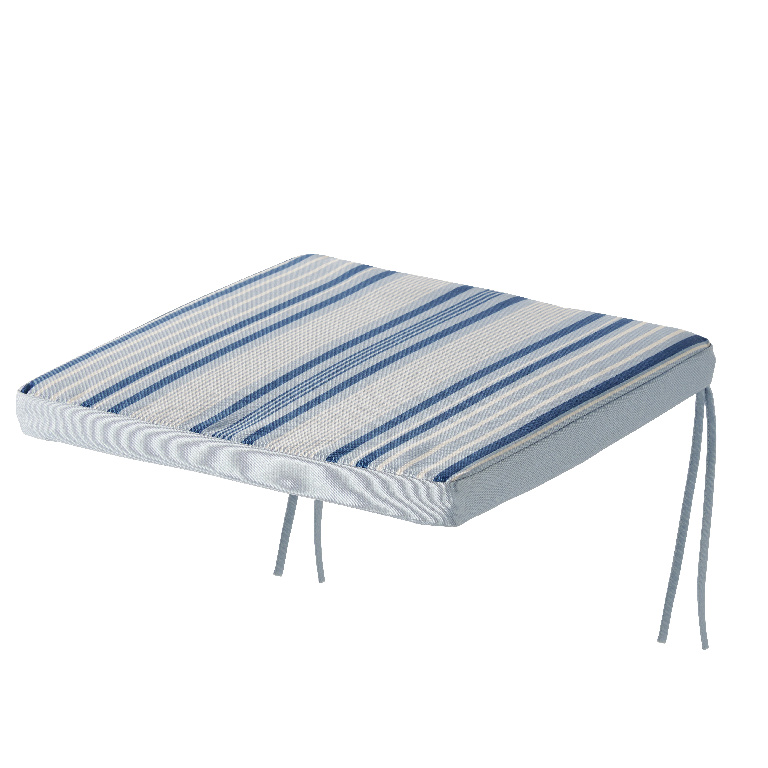 Perna scaun gradina GOODHOME Isla, 40 x 40 cm, albastru