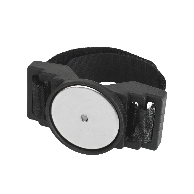 Accesoriu lampa exterioara cu magnet BLOOMA Dalzel, 20 x 2 x 2.2 cm, negru