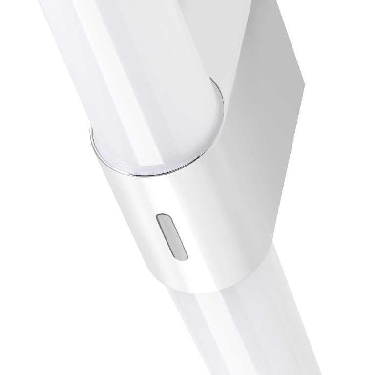 Aplica LED Nemby, 900lm, 9W, 4000K, IP44, argintiu