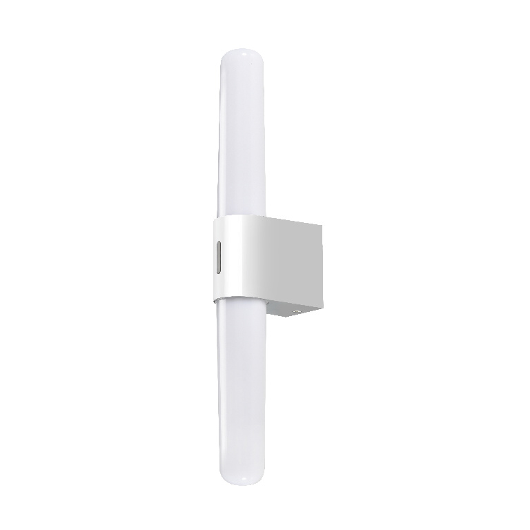 Aplica LED Nemby, 900lm, 9W, 4000K, IP44, argintiu