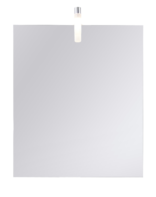 Oglinda baie Aruna, dreptunghiulara, 60 x 70 cm, iluminare LED