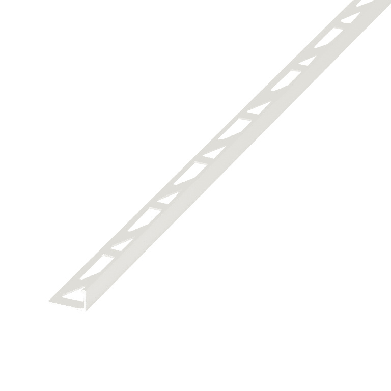 Profil drept, 8 mm, aluminiu, gri