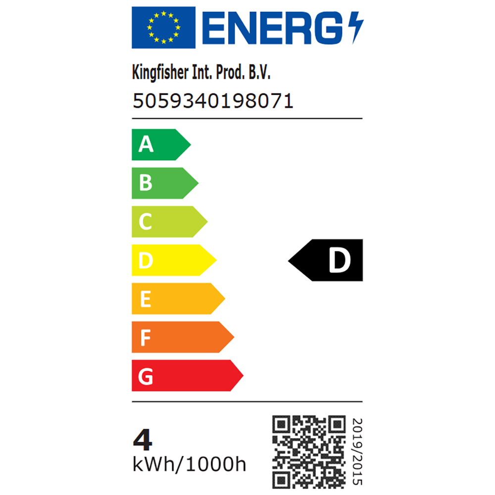 Set 3 becuri LED DIALL, E27, 3.4W, 470lm, 2700K
