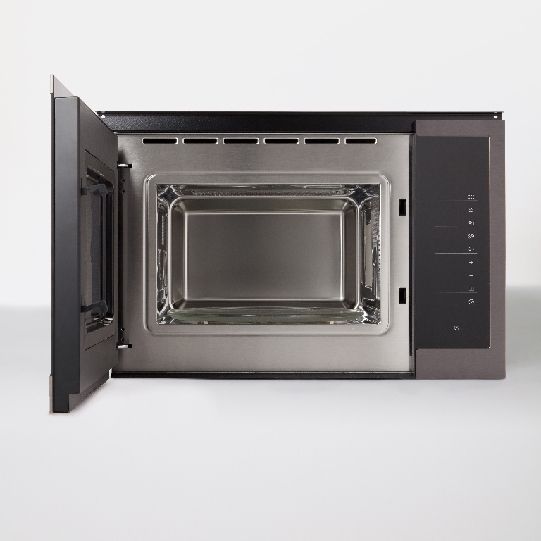 Cuptor microunde incorporabil GoodHome GHMO25EU, 25l, 900W, Grill, negru