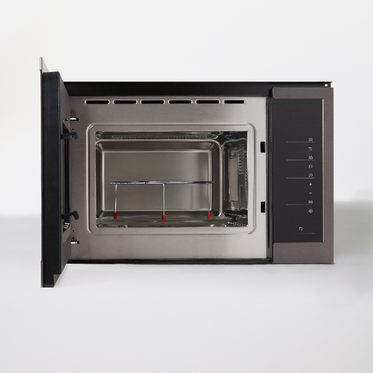 Cuptor microunde incorporabil GoodHome GHMO25EU, 25l, 900W, Grill, negru