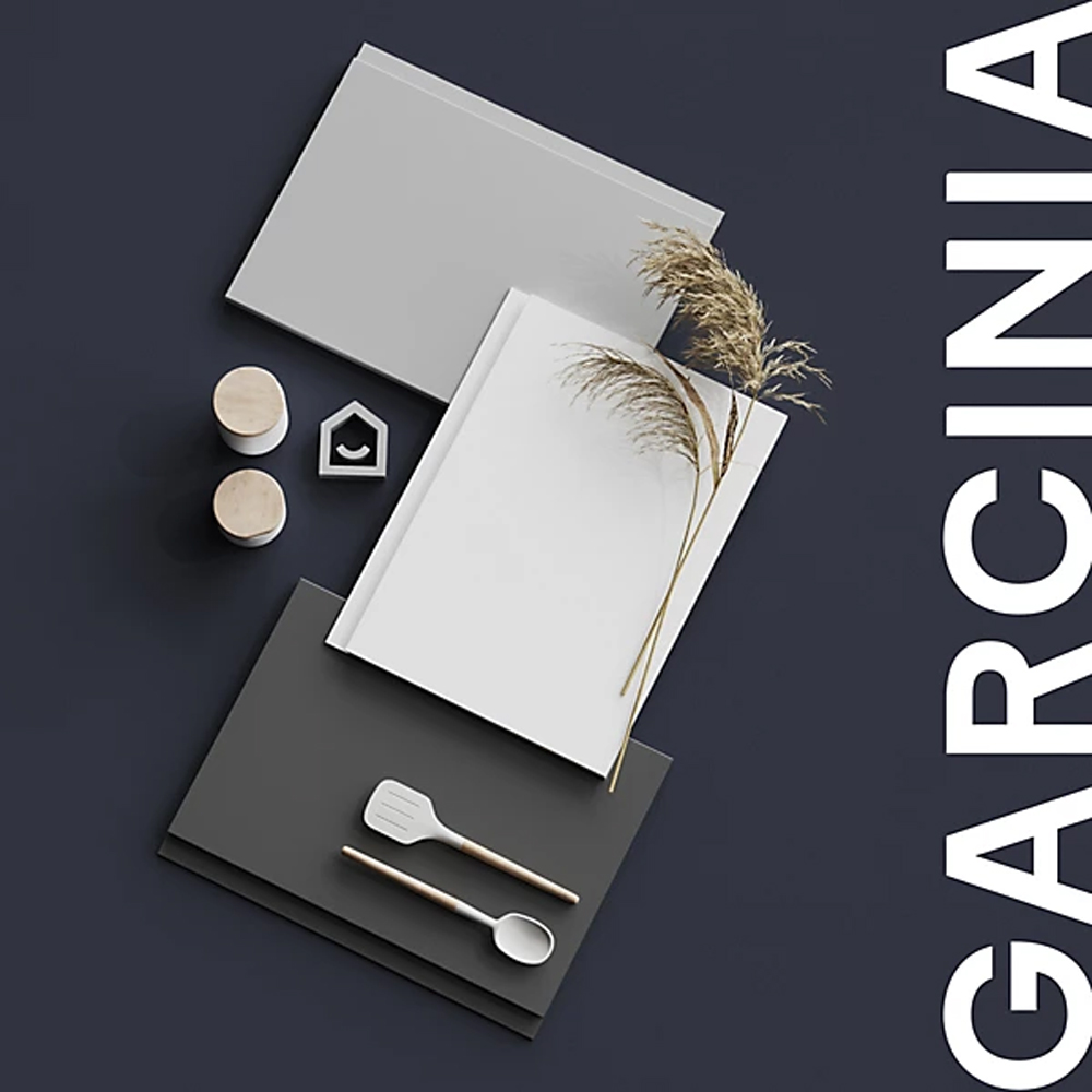 Front usa GOODHOME Garcinia, 44.7 x 71.5 cm, alb lucios