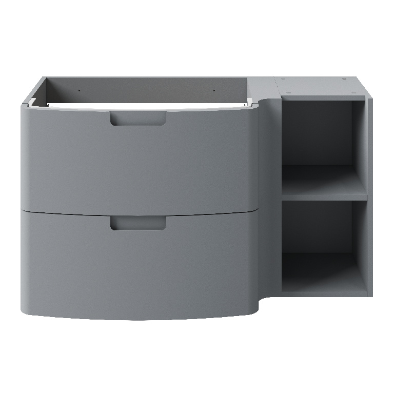 Masca lavoar GoodHome Himalia, suspendata, 105 x 45 x 60 cm, gri