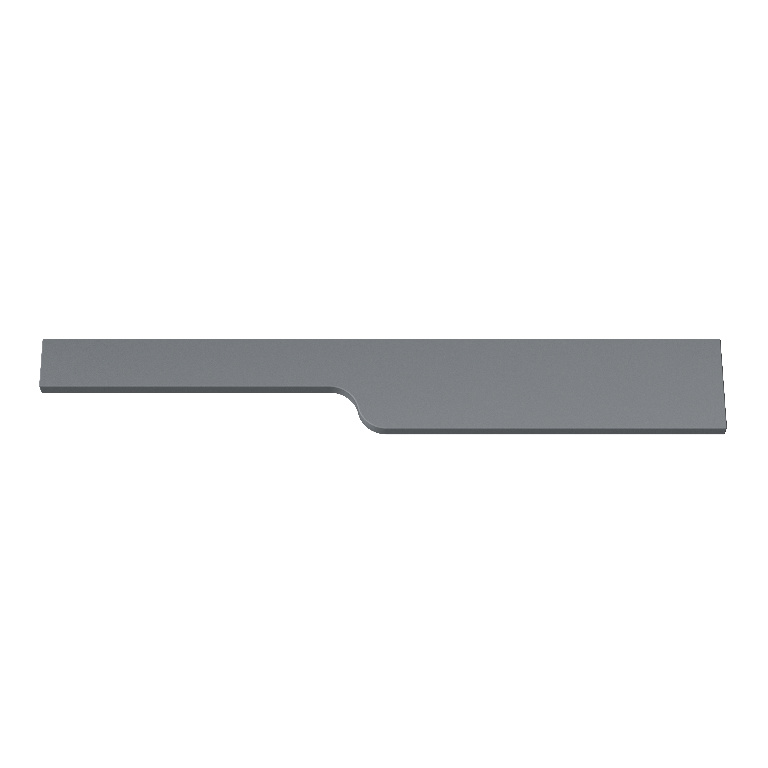 Raft baie GoodHome Himalia, MDF, 105 cm, gri mat