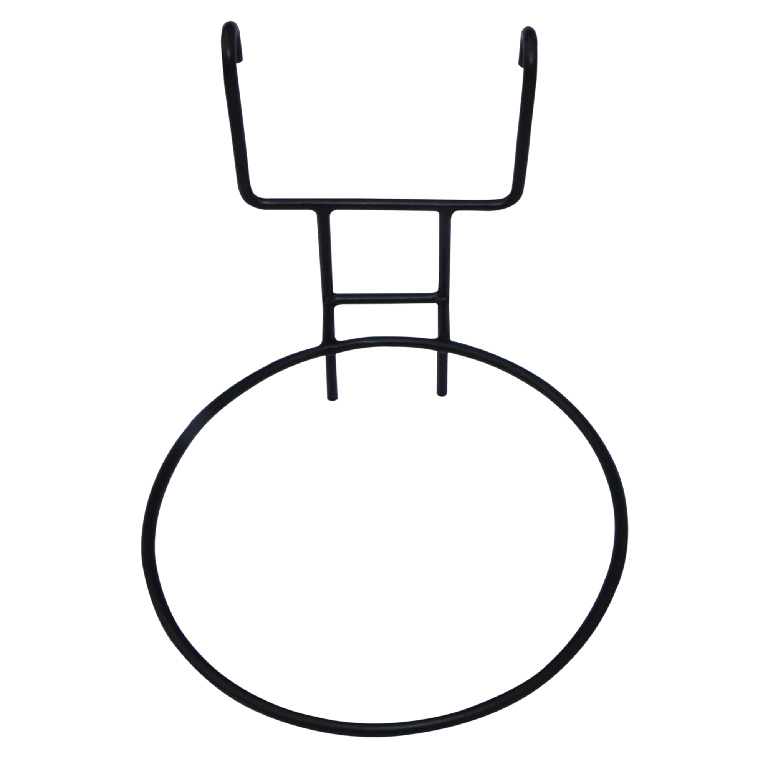 Suport ghiveci din metal, negru,  15 cm inaltime  Verve