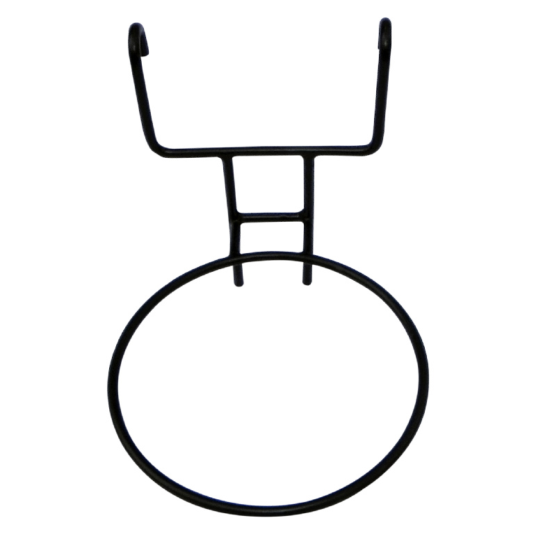 Suport ghiveci din metal, negru,  14 cm inaltime  Verve