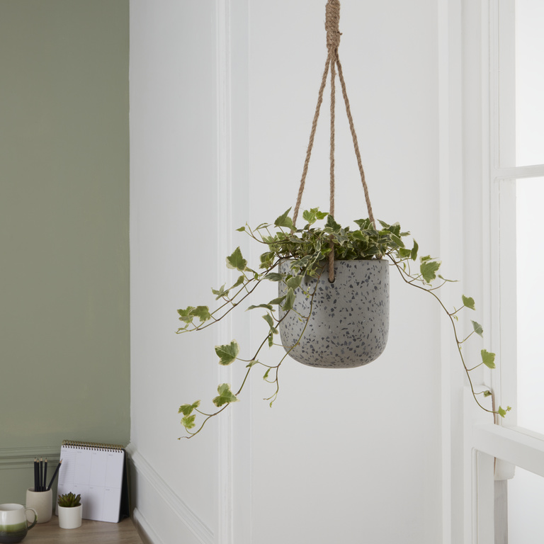 Suport ghiveci din ciment, gri, 15 cm diametru  GoodHome