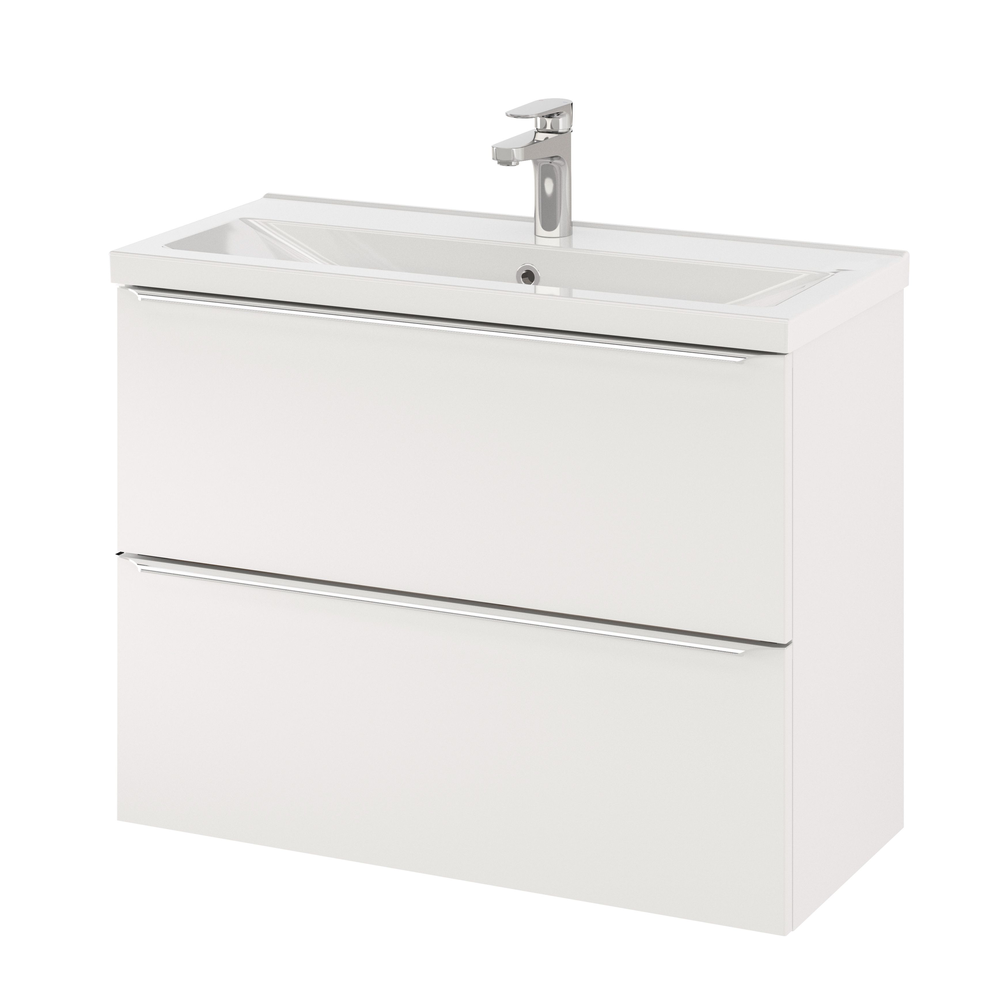 Masca lavoar GoodHome Imandra, suspendata, 80 x 36 x 60 cm, alb