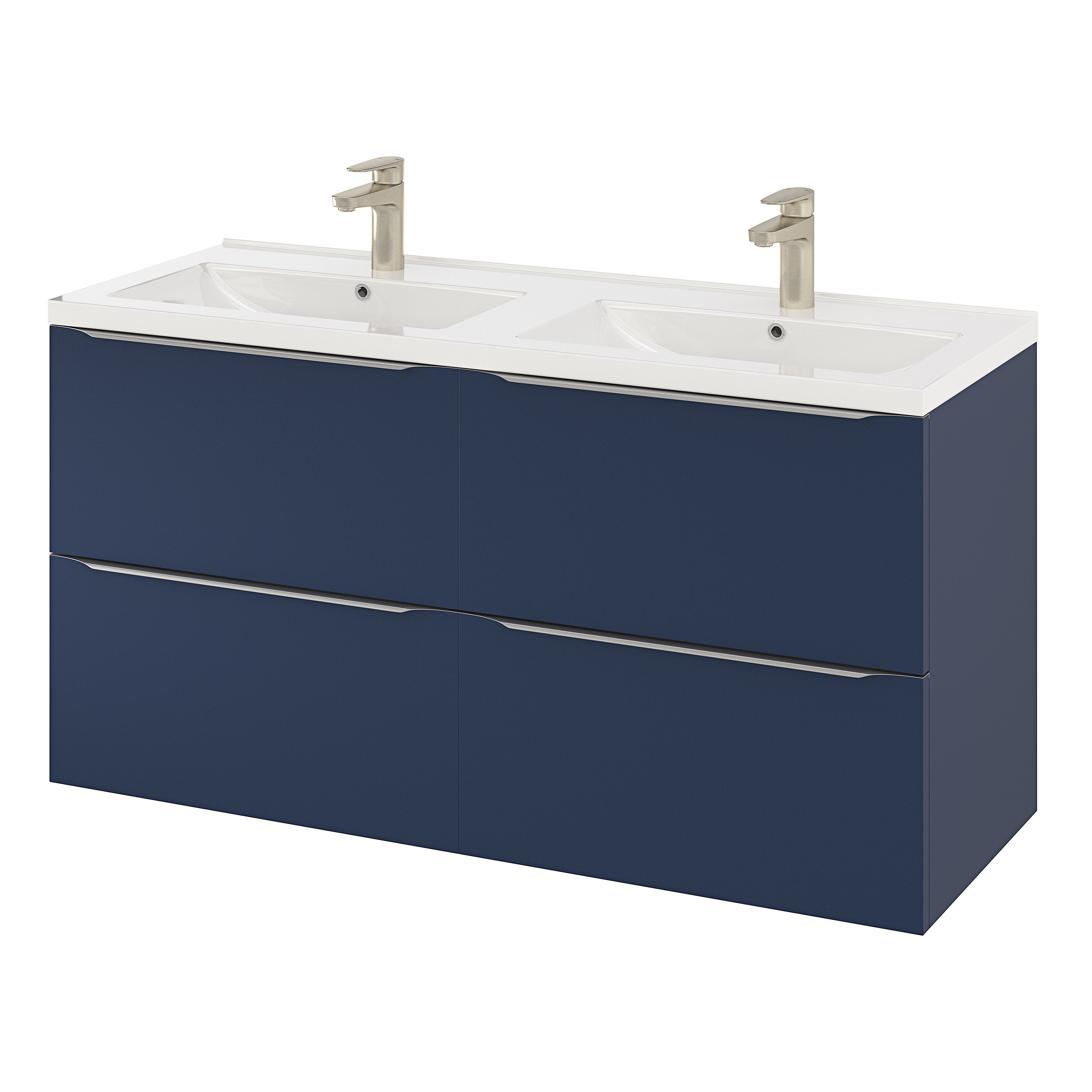 Masca lavoar GoodHome Imandra, suspendata, 120 x 45 x 60 cm, albastru