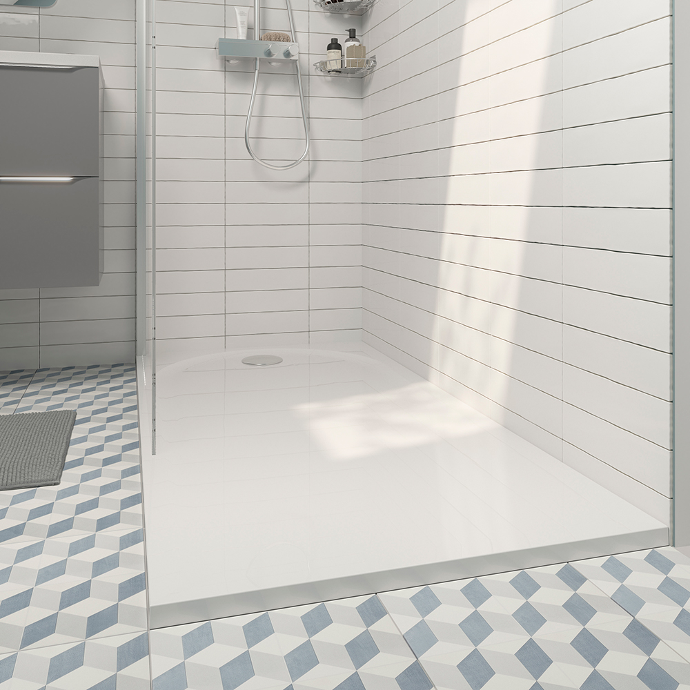 Cadita dus GOODHOME Cavally, rasina, 80 x 160 cm, alb