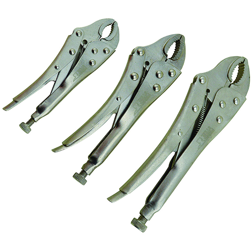 Cleste autoblocare FORGE STEEL, otel, 13.8 / 18.5 / 22.6cm, 3buc
