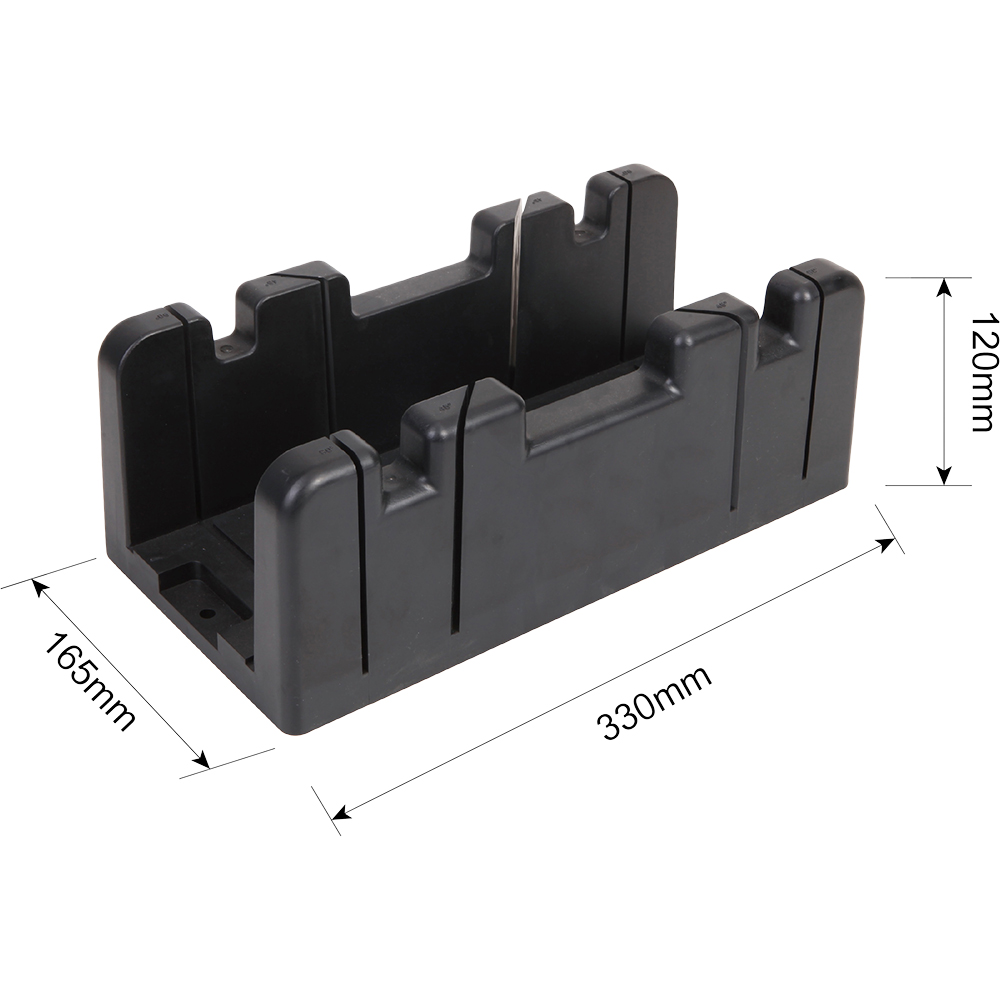 Suport taiere in unghi FORGE STEEL, ABS, 330 x 165mm, negru