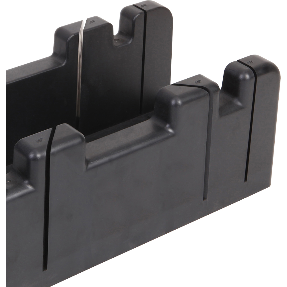 Suport taiere in unghi FORGE STEEL, ABS, 330 x 165mm, negru