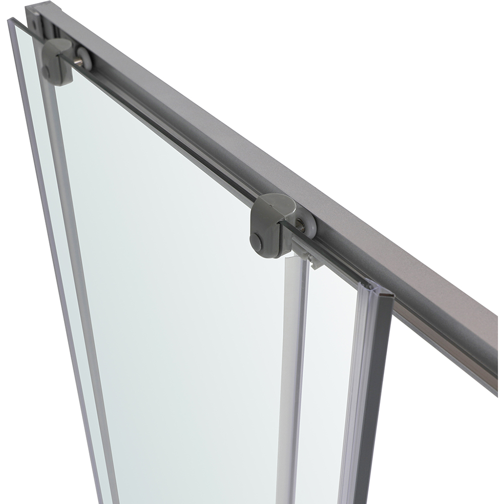 Cabina dus standard Arkell, patrata, 90 x 90 x 192 cm, sticla securizata 4mm, profil crom