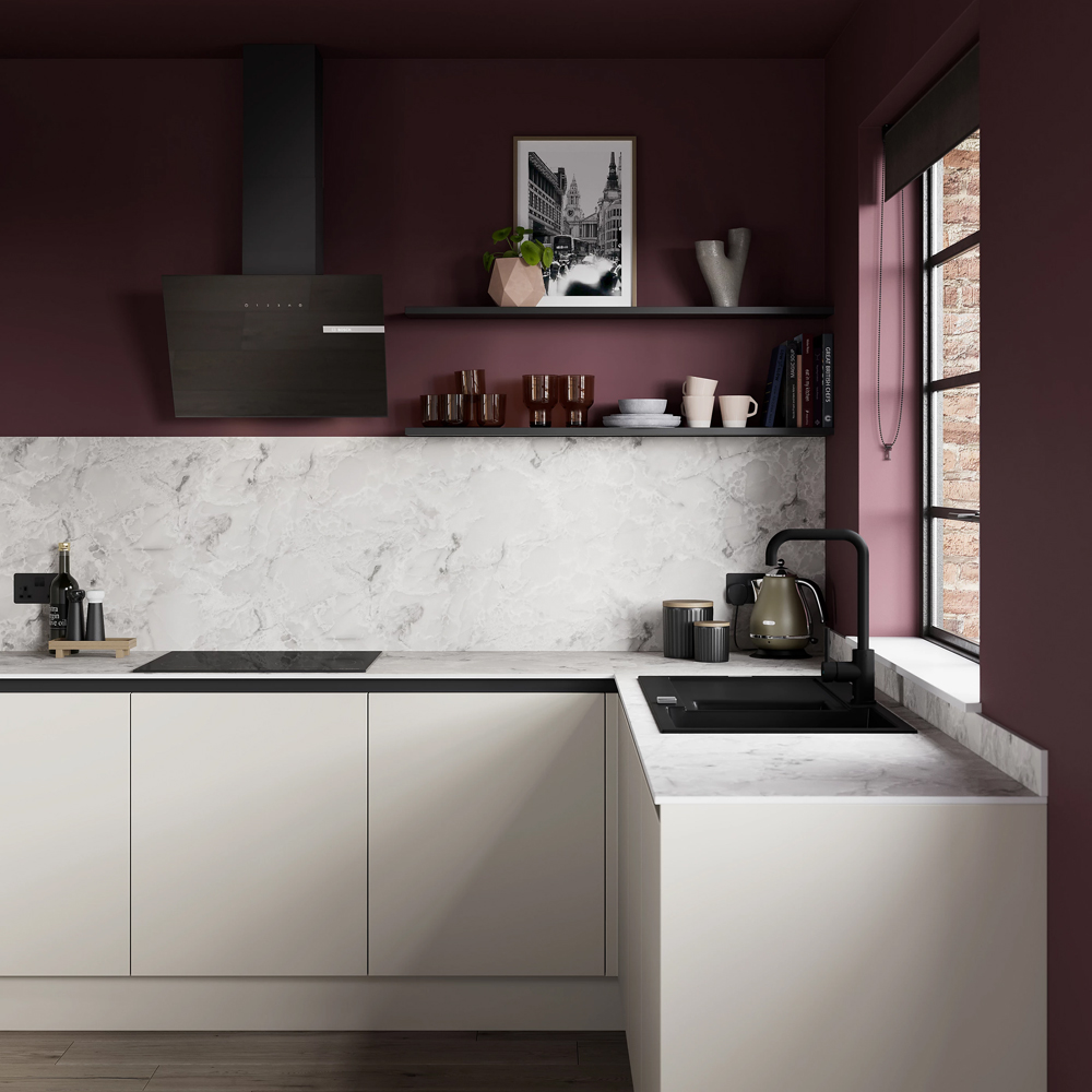 Front usa GOODHOME Stevia, MDF, 40 x 71.5 x 1.8 cm, bej