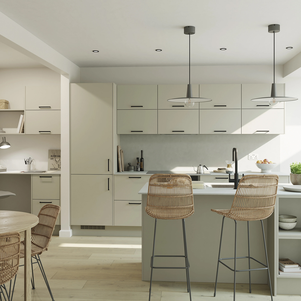 Front usa GOODHOME Stevia, MDF, 80 x 35 x 1.8 cm, bej
